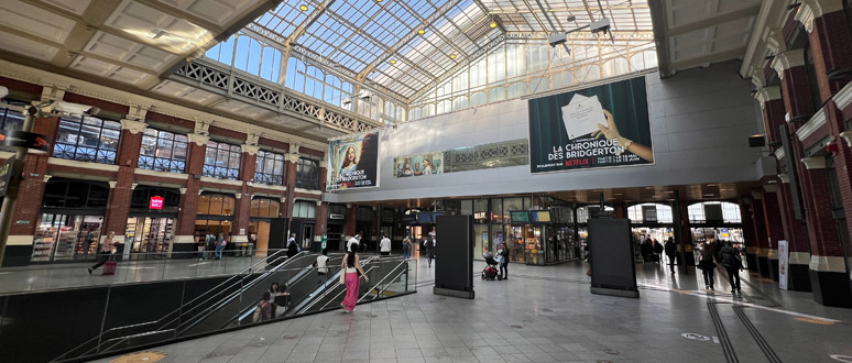 Lille Flandres main hall