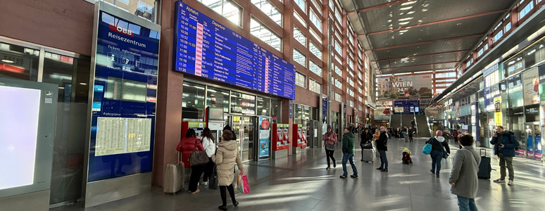 Innsbruck station platforms