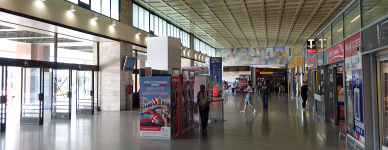 Venice Santa Lucia station interior