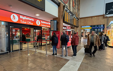 Trenitalia ticket office, Verona Porta Nuova