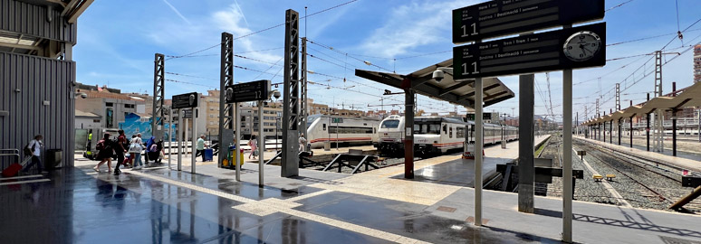 Alicante Terminal platforms 9-14