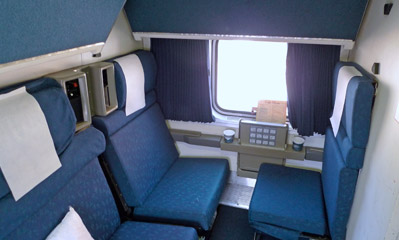 Amtrak Superliner family bedroom