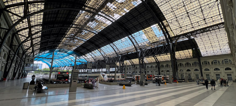 Barcelona Franca trainshed