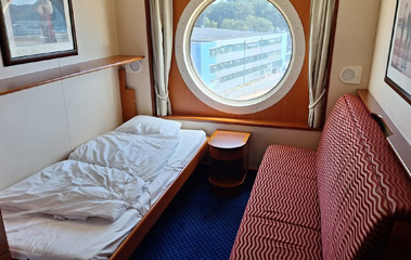 Cabin on Kiel to Oslo ferry