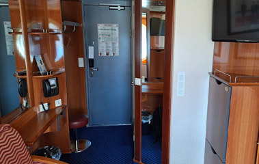 Cabin on Kiel to Oslo ferry