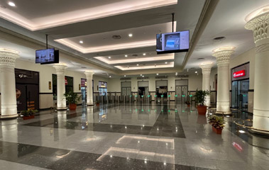 Cairo Bashtil station ticket gates