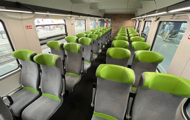 Flixtrain seating