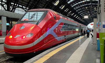 Frecciarossa 500 at Milan Centrale