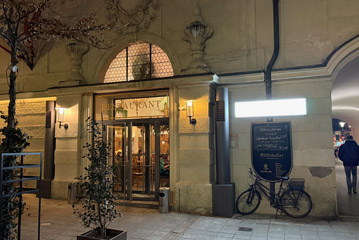 Entrance to the Stiftskeller restaurant, Innsbruck