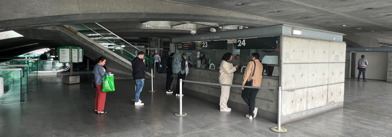 Lisbon Oriente ticket office