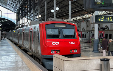 Train from Lisbon to Sintra