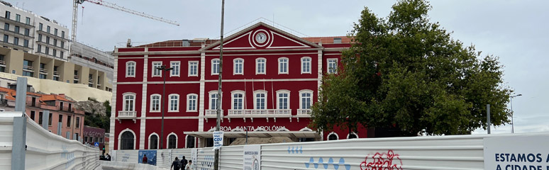 Lisbon Santa Apolonia station