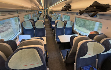 Avanti Evero train from London to Holyhead