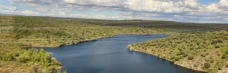 Scenery between Madrid & Vigo, south of Ourense