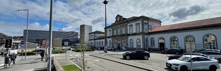 Porto Campanha station exterior