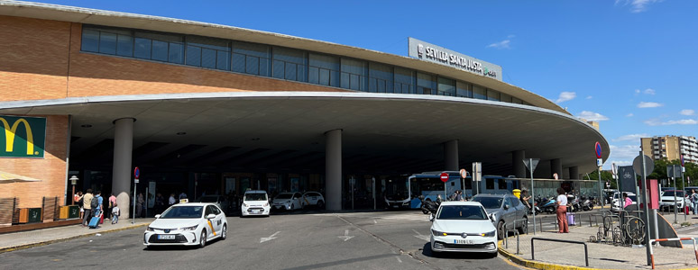 Seville Santa Justa station exterior