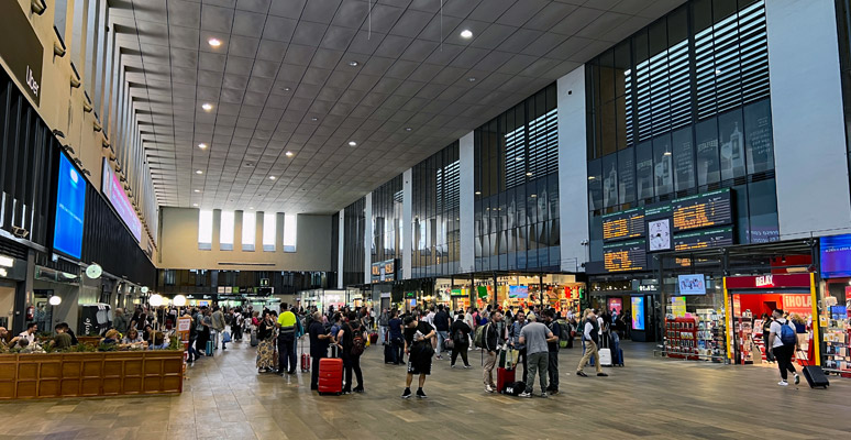 Seville Santa Justa station hall