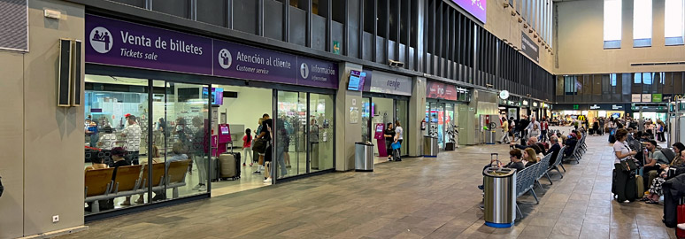 Seville Santa Justa ticket office