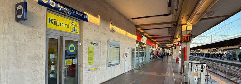 Venice Mestre station left luggage office